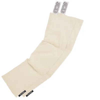 Pack of 2 (47cm x 12cm) - Natural Organic Cotton (Personalised with Text)