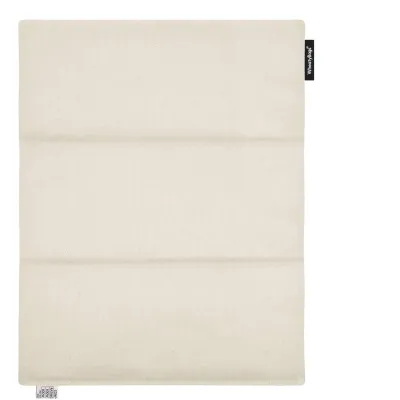 (Wheat Filling) 40cm x 30cm (3 Compartments) with No Icon - Natural Organic Cotton (Unscented) (Personalised with Text)