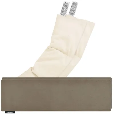 Pack of 2 (47cm x 12cm) - Chocolate Luxury Cotton Fabric with Removable Cover