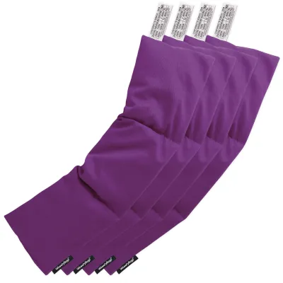 Pack of 4 (47cm x 12cm) - Purple Cotton Fabric