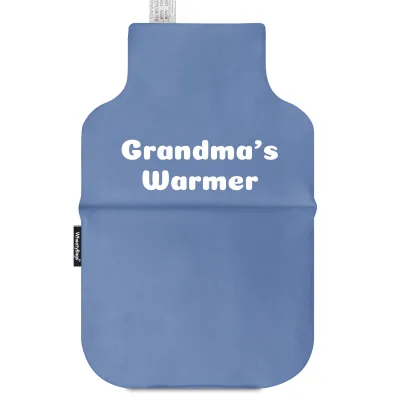 (27cm) - Gothic Blue Luxury Cotton Fabric (Personalised with Text)