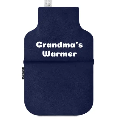 (27cm) - Navy Blue Fleece Fabric (Personalised with Text)