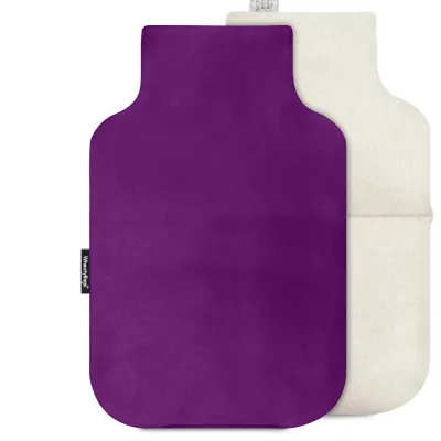 (27cm) - Purple Cotton Fabric with Removable Cover