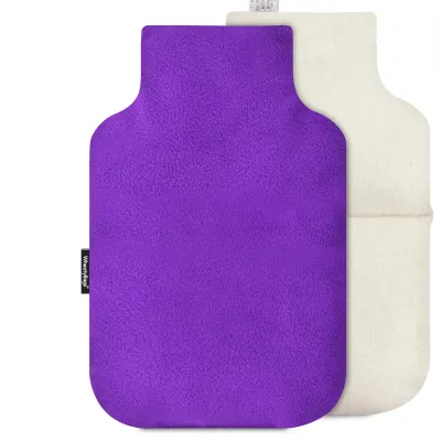 (35cm) - Purple Fleece Fabric with Removable Cover