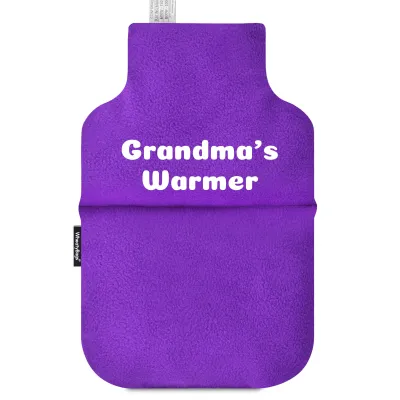 (35cm) - Purple Fleece Fabric (Personalised with Text)