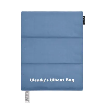 40cm x 30cm (3 Compartments) - Gothic Blue Luxury Cotton Fabric (Personalised with Text)