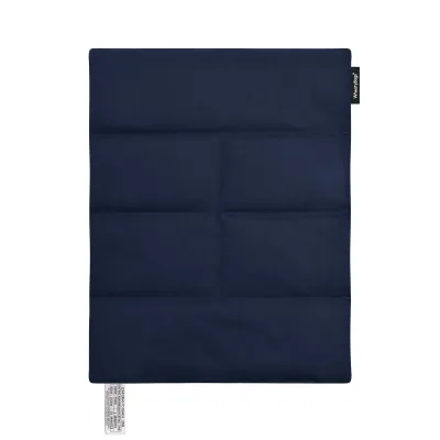 Approx. 40cm x 30cm (6 Compartments) - Navy Blue Cotton Fabric