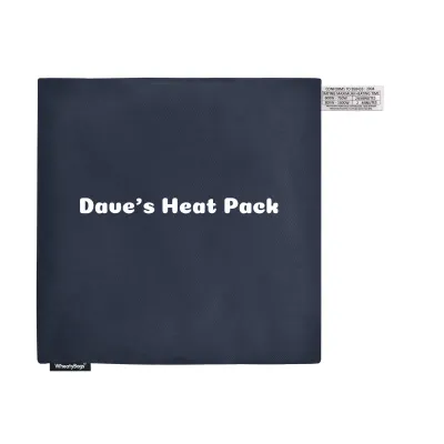 (24cm) - Navy Blue Cotton Fabric (Personalised with Text)