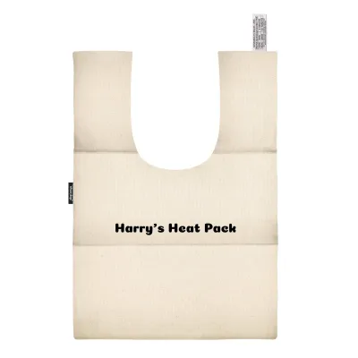 (48cm x 33cm) - Natural Organic Cotton (Personalised with Text)