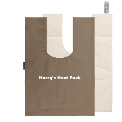 48cm x 33cm (8 Compartments) - Chocolate Luxury Cotton Fabric with Removable Cover (Personalised with Text)