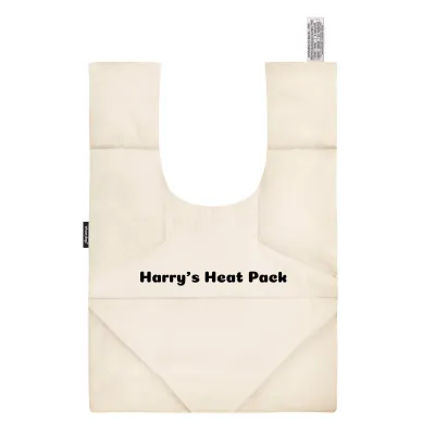 48cm x 33cm (8 Compartments) - Natural Cotton Fabric (Personalised with Text)