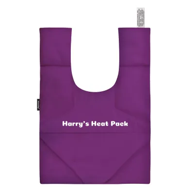 48cm x 33cm (8 Compartments) - Purple Cotton Fabric (Personalised with Text)