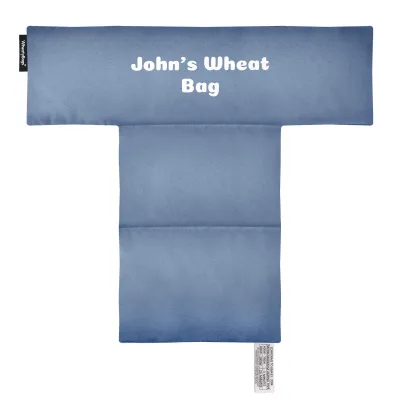 (43cm x 39cm with 3 Compartments) - Gothic Blue Luxury Cotton Fabric (Personalised with Text)