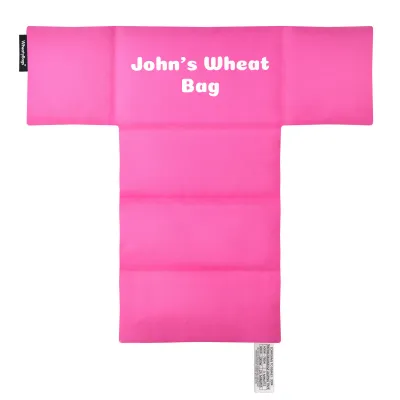 (43cm x 39cm with 6 Compartments) - Hot Pink Cotton Fabric (Personalised with Text)