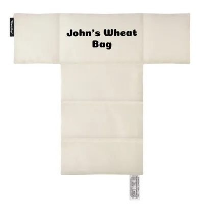 (43cm x 39cm with 6 Compartments) - Natural Cotton Fabric (Personalised with Text)