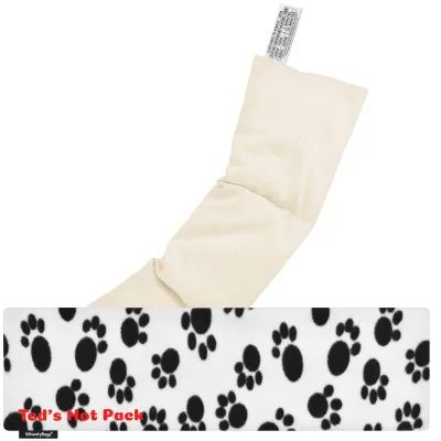 (47cm x 12cm) - Paws Fleece Fabric with Removable Cover (Personalised with Text)