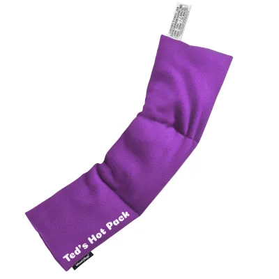 (47cm x 12cm) - Purple Fleece Fabric (Personalised with Text)