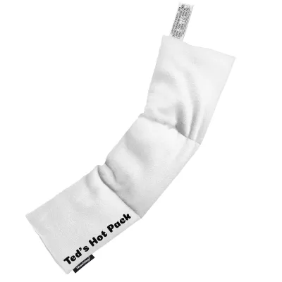 (47cm x 12cm) - White Fleece Fabric (Personalised with Text)