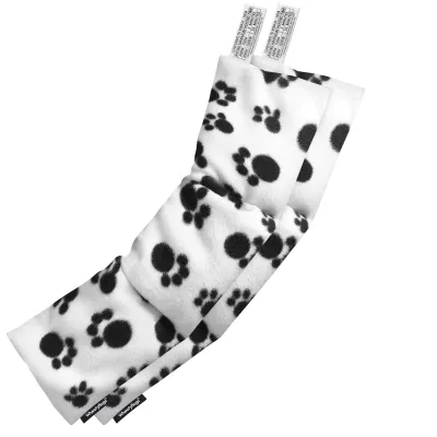 Pack of 2 (47cm x 12cm) - Paws Fleece Fabric