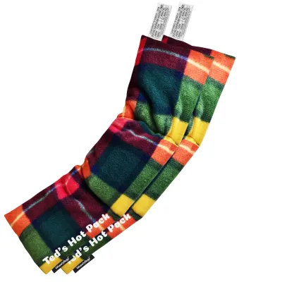 Pack of 2 (47cm x 12cm) - Tartan Fleece Fabric (Personalised with Text)