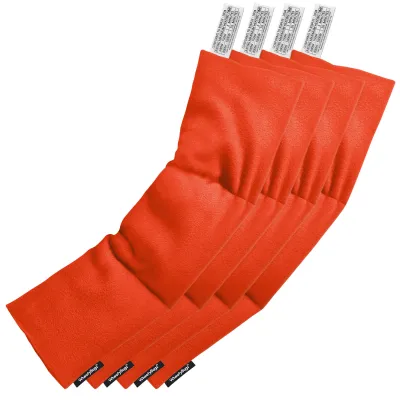 Pack of 4 (47cm x 12cm) - Burnt Orange Fleece Fabric