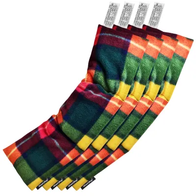 Pack of 4 (47cm x 12cm) - Tartan Fleece Fabric