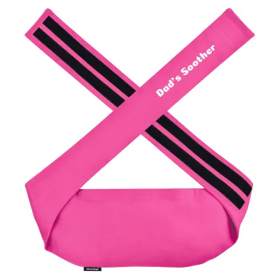 (200cm) - Hot Pink Cotton Fabric and Removable Cover (Personalised with Text)