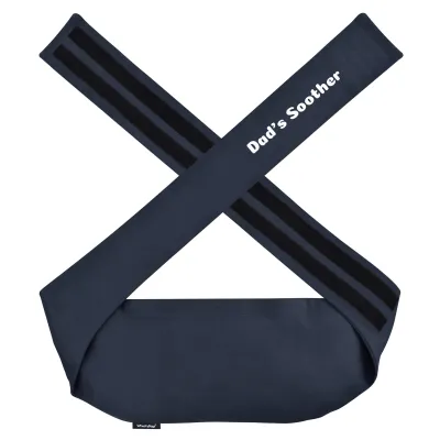 (200cm) - Navy Blue Cotton Fabric and Removable Cover (Personalised with Text)