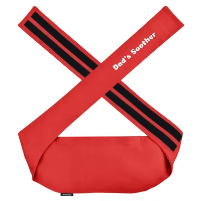 (200cm) - Red Cotton Fabric Scented (Organic Lavender Buds) and Removable Cover (Personalised with Text)