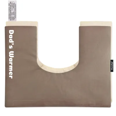 (37cm x 27cm) - Chocolate Luxury Cotton Fabric with Removable Cover (Personalised with Text)