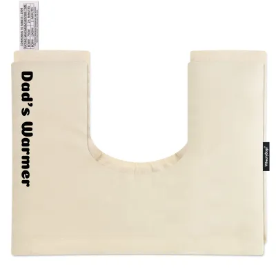 (37cm x 27cm) - Natural Cotton Fabric with Removable Cover (Personalised with Text)