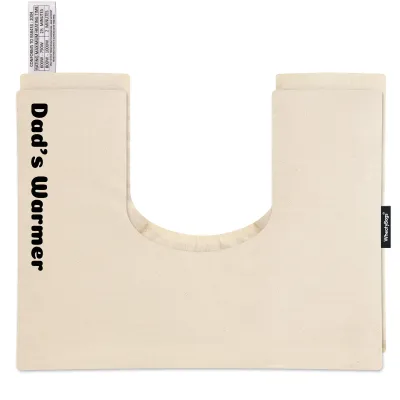 (37cm x 27cm) - Natural Organic Cotton with Removable Cover (Personalised with Text)