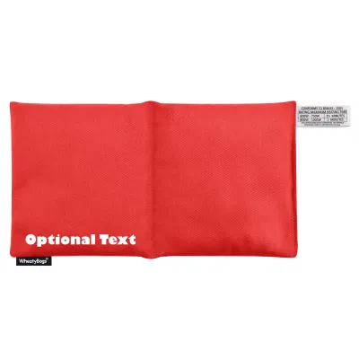 (33cm x 16cm) - Red Cotton Fabric (Personalised with Text)