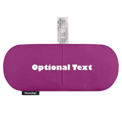 (27cm x 11cm) - Purple Cotton Fabric (Personalised with Text)