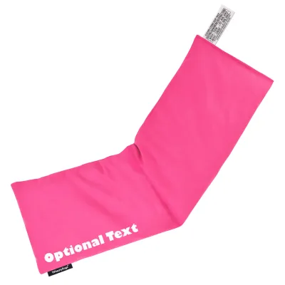(49cm x 15cm) - Hot Pink Cotton Fabric Scented (Organic Lavender Buds) (Personalised with Text)