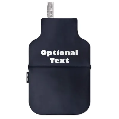 (35cm) - Navy Blue Cotton Fabric Scented (Organic Lavender Buds) (Personalised with Text)