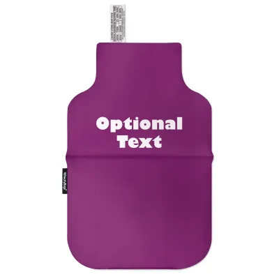 (35cm) - Purple Cotton Fabric Scented (Organic Lavender Buds) (Personalised with Text)