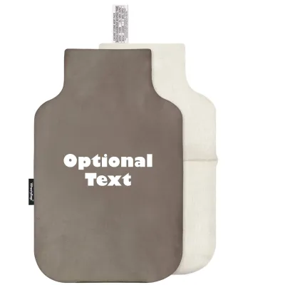 (35cm) - Chocolate Luxury Cotton Fabric with Removable Cover (Personalised with Text)