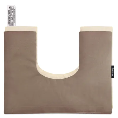 (37cm x 27cm) - Chocolate Luxury Cotton Fabric Scented (Organic Lavender Buds) with Removable Cover
