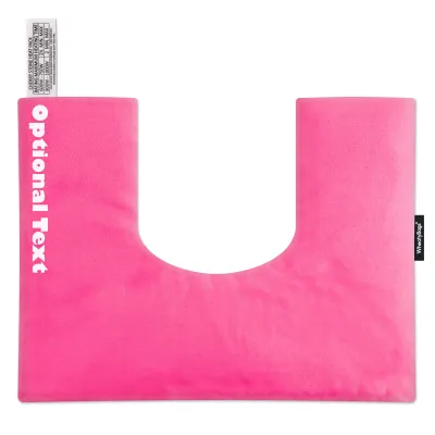 (37cm x 27cm) - Hot Pink Cotton Fabric (Personalised with Text)