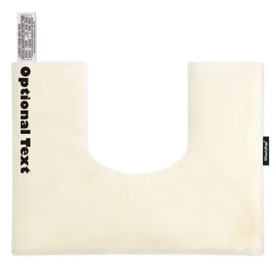 (37cm x 27cm) - Natural Cotton Fabric (Personalised with Text)