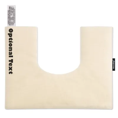 (37cm x 27cm) - Natural Organic Cotton (Personalised with Text)