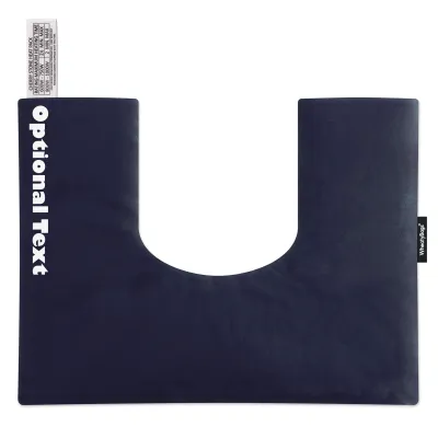 (37cm x 27cm) - Navy Blue Cotton Fabric Scented (Organic Lavender Buds) (Personalised with Text)