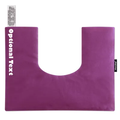(37cm x 27cm) - Purple Cotton Fabric Scented (Organic Lavender Buds) (Personalised with Text)