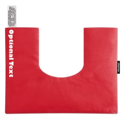 (37cm x 27cm) - Red Cotton Fabric (Personalised with Text)