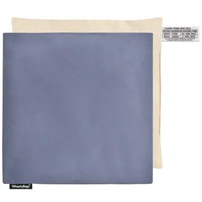 (23cm) - Gothic Blue Luxury Cotton Fabric with Removable Cover