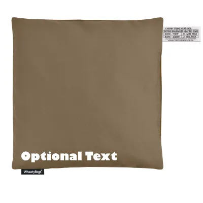 (23cm) - Chocolate Luxury Cotton Fabric (Personalised with Text)