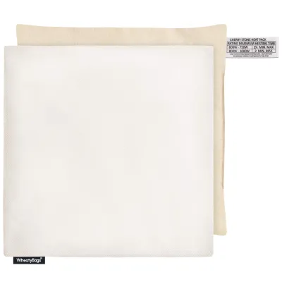 (23cm) - Natural Cotton Fabric with Removable Cover