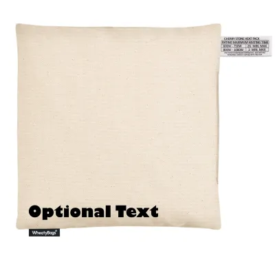 (23cm) - Natural Organic Cotton (Personalised with Text)