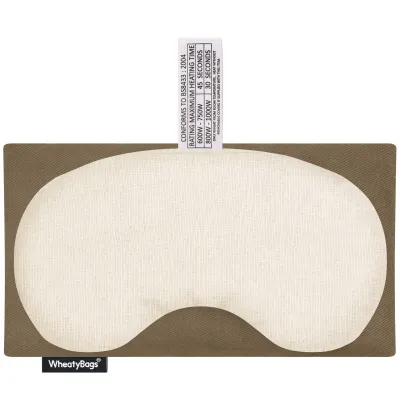 (18cm x 11.5cm) - Chocolate Luxury Cotton Fabric with White Hook & Loop + Elastic Fastening Strap with Removable Cover